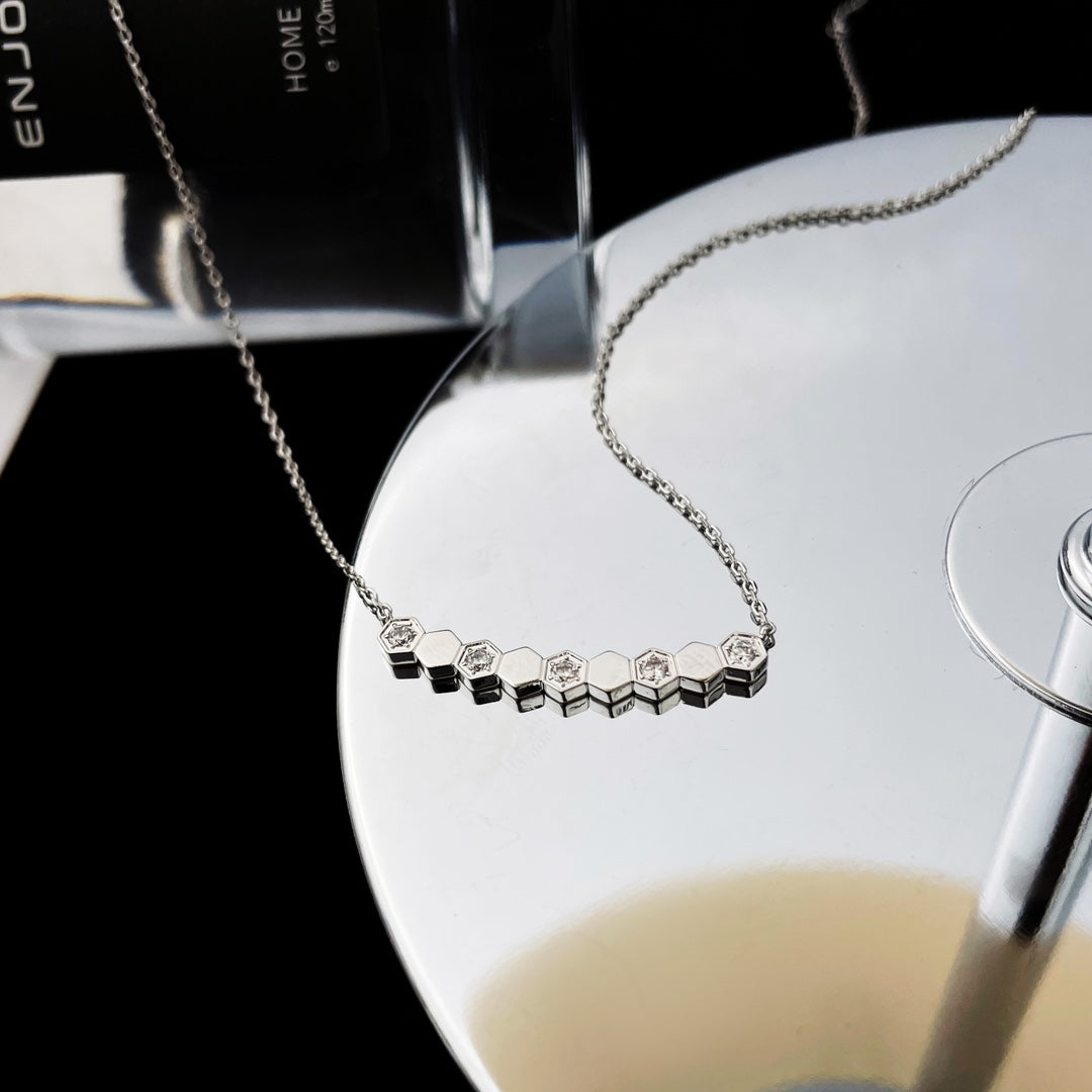 [Lumi Jewellery]BEE MY LOVE DIAMOND NECKLACE