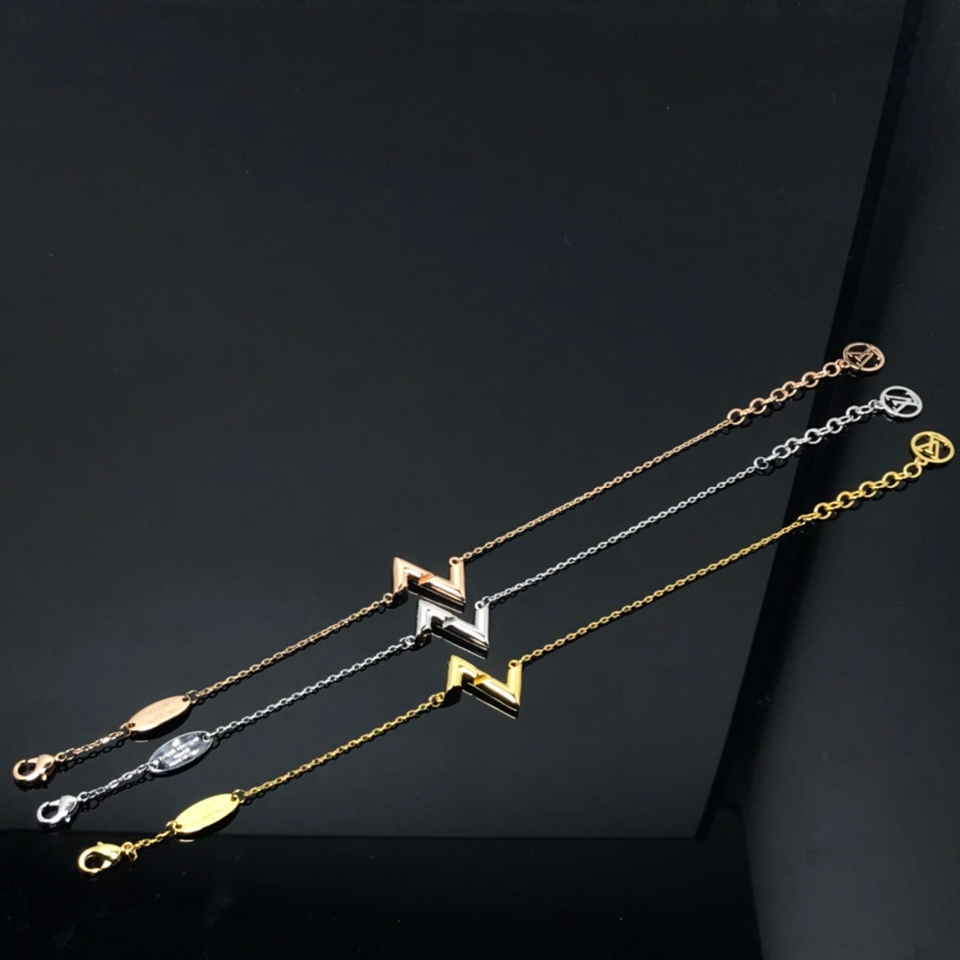 [Lumi Jewellery]VOLT LV LOGO BRACELET
