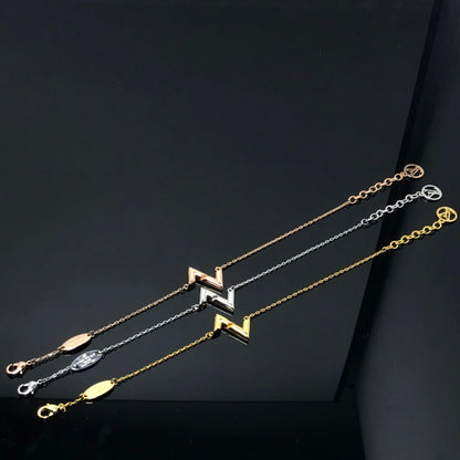 [Lumi Jewellery]VOLT LV LOGO BRACELET