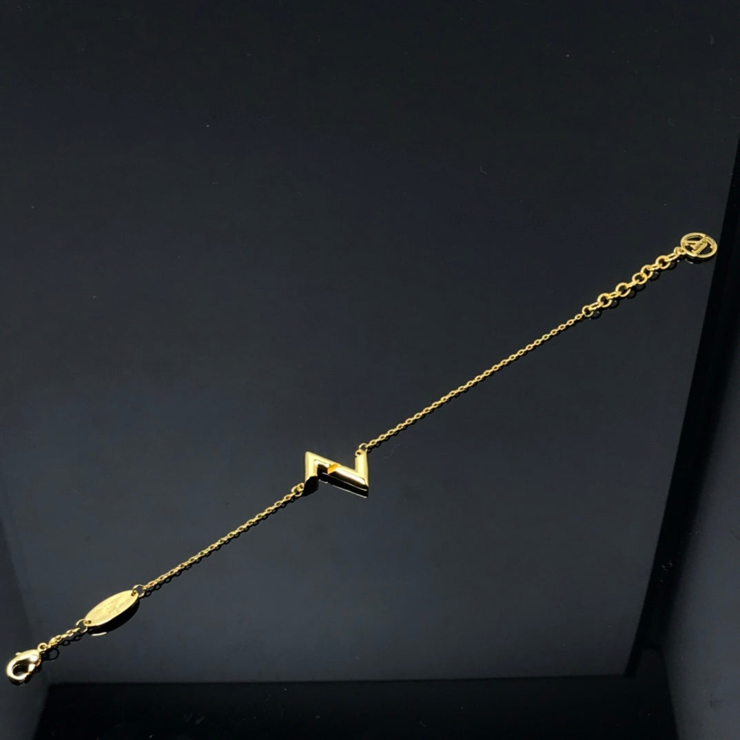 [Lumi Jewellery]VOLT LV LOGO BRACELET