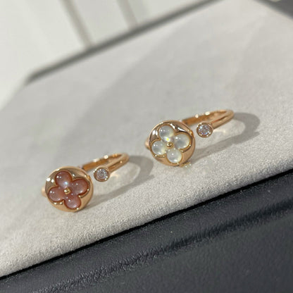 [Lumi Jewellery]SUN 1 DIAMOND PINK MOP RING