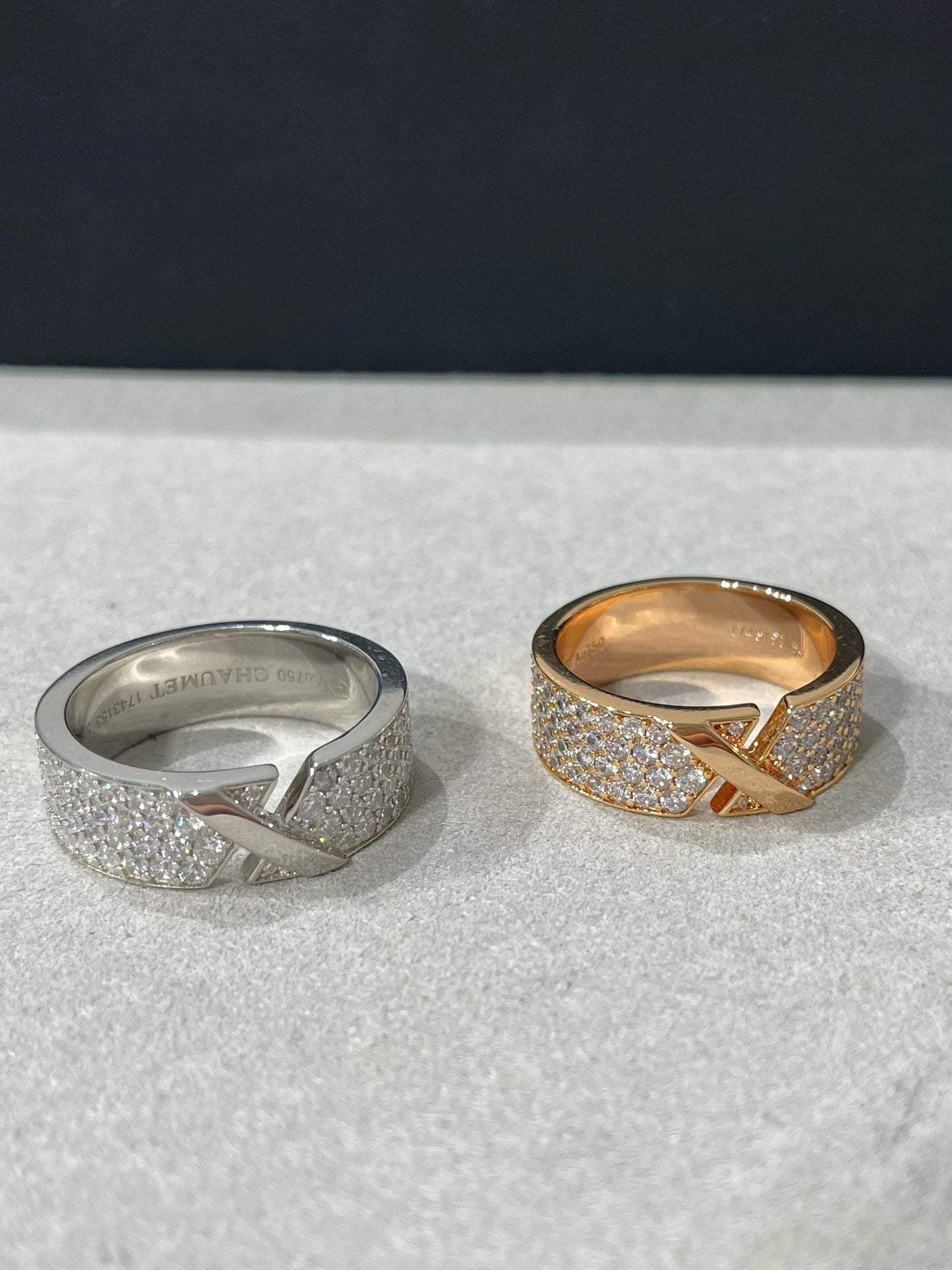 [Lumi Jewellery]LIENS EVIDENCE  DIAMOND PAVED RING