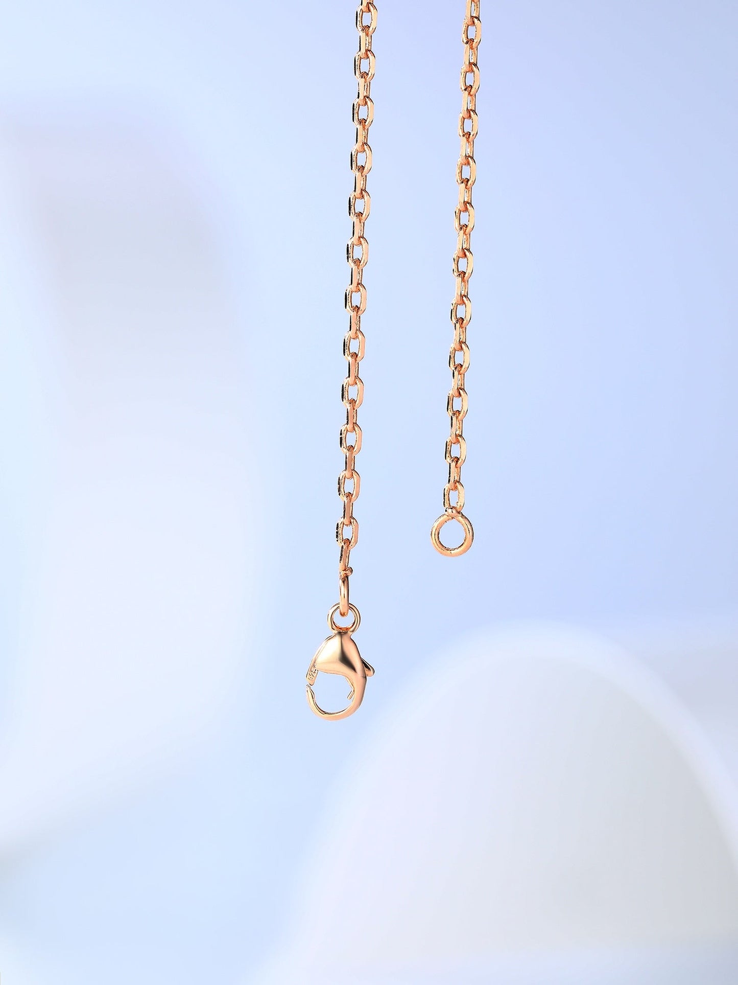 [Lumi Jewellery]H CAGE PINK GOLD NECKLACE