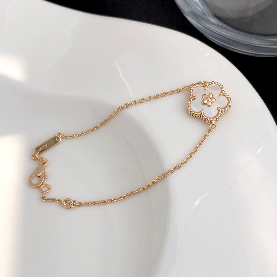 [Lumi Jewellery]LUCKY SPRING ROSE GOLD MOP BRACELET