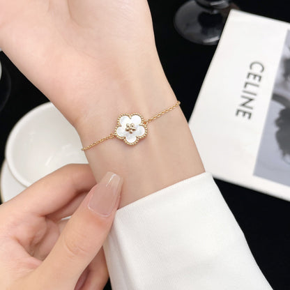 [Lumi Jewellery]LUCKY SPRING ROSE GOLD MOP BRACELET