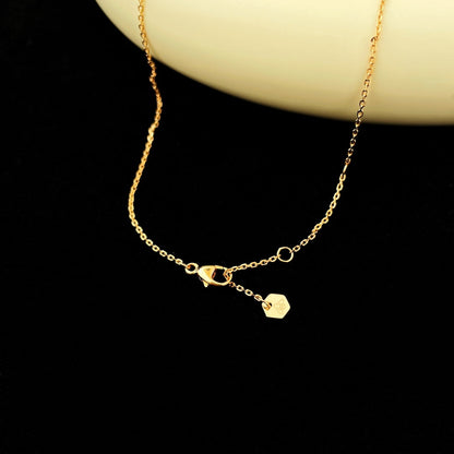 [Lumi Jewellery]BEE MINI PEDANT DIAMOND NECKLACE