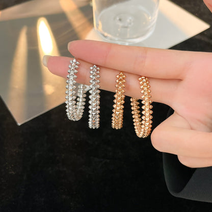 [Lumi Jewellery]CLASH HOOP EARRINGS