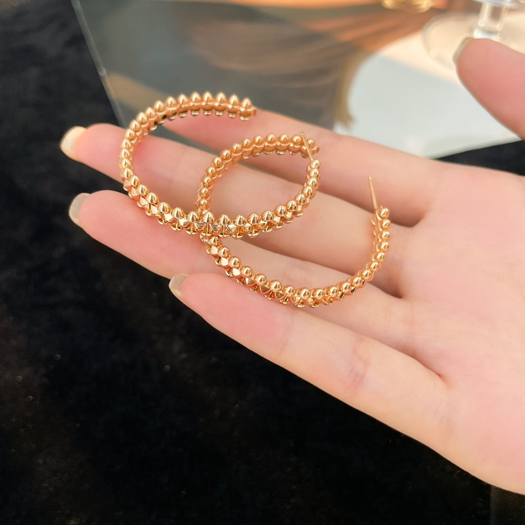 [Lumi Jewellery]CLASH HOOP EARRINGS