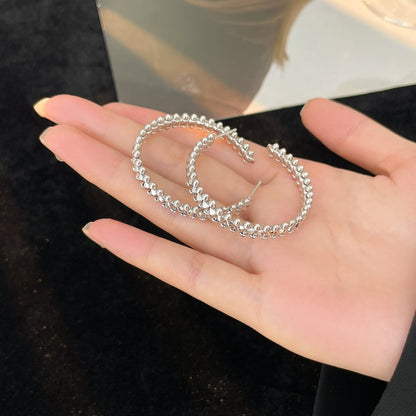 [Lumi Jewellery]CLASH HOOP EARRINGS