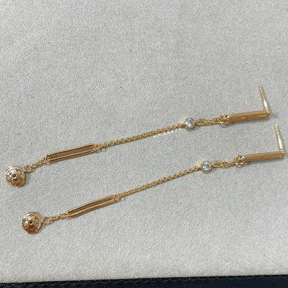 [Lumi Jewellery]CHAINE CHAOS DIAMOND DROP EARRINGS