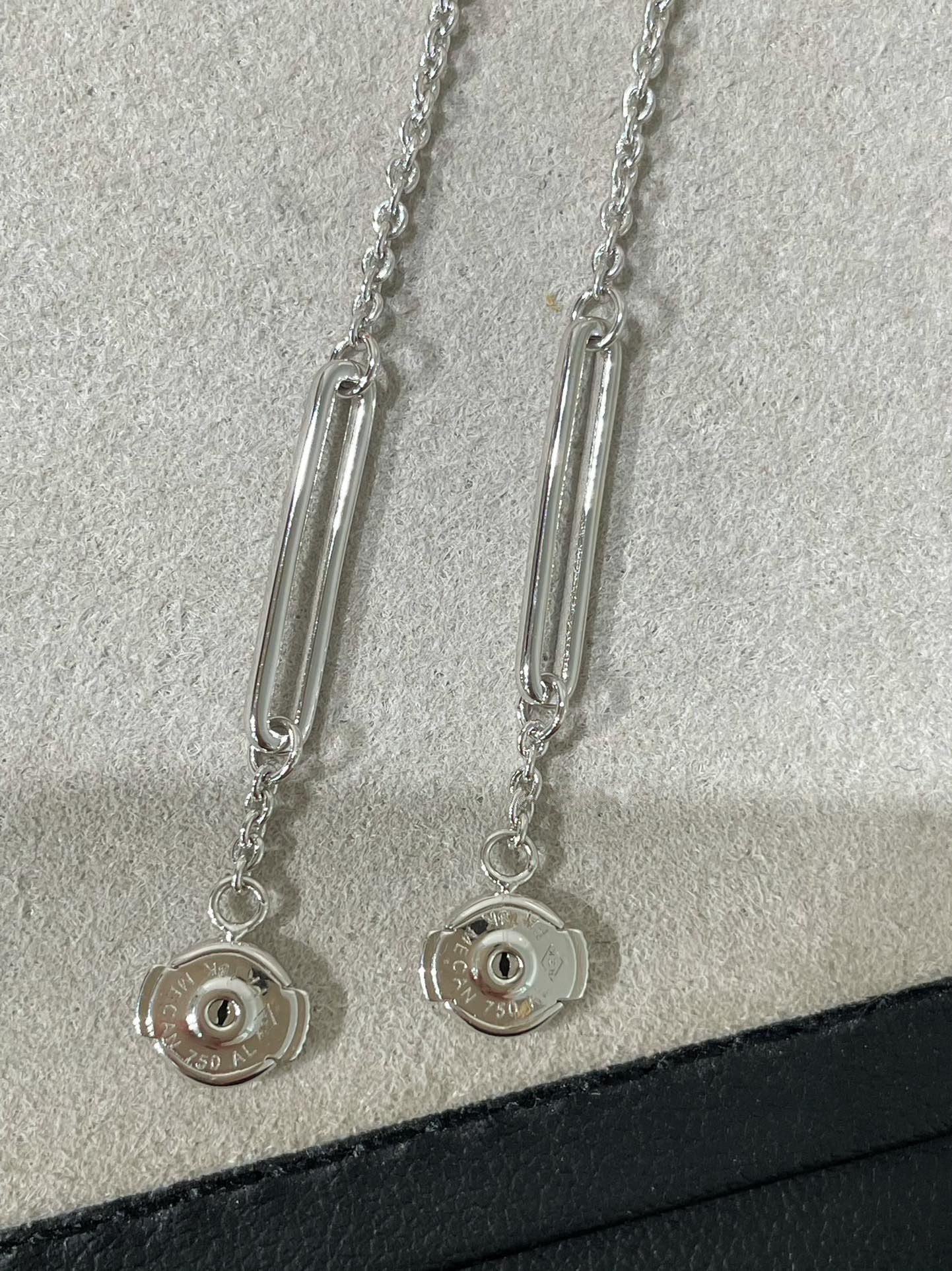 [Lumi Jewellery]CHAINE CHAOS DIAMOND DROP EARRINGS