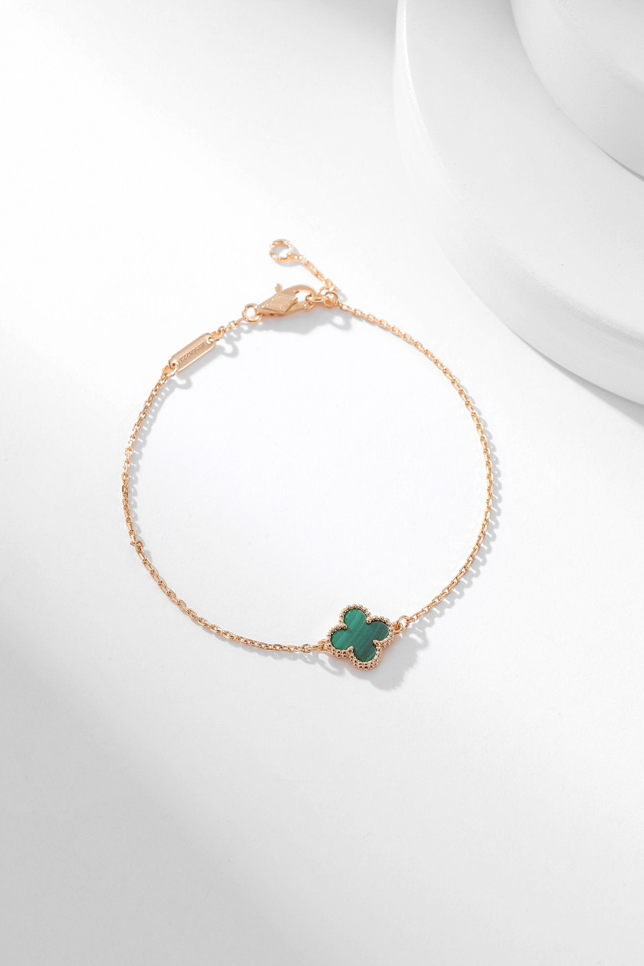 [Lumi Jewellery]CLOVER BRACELET MALACHITE 1 MOTIF