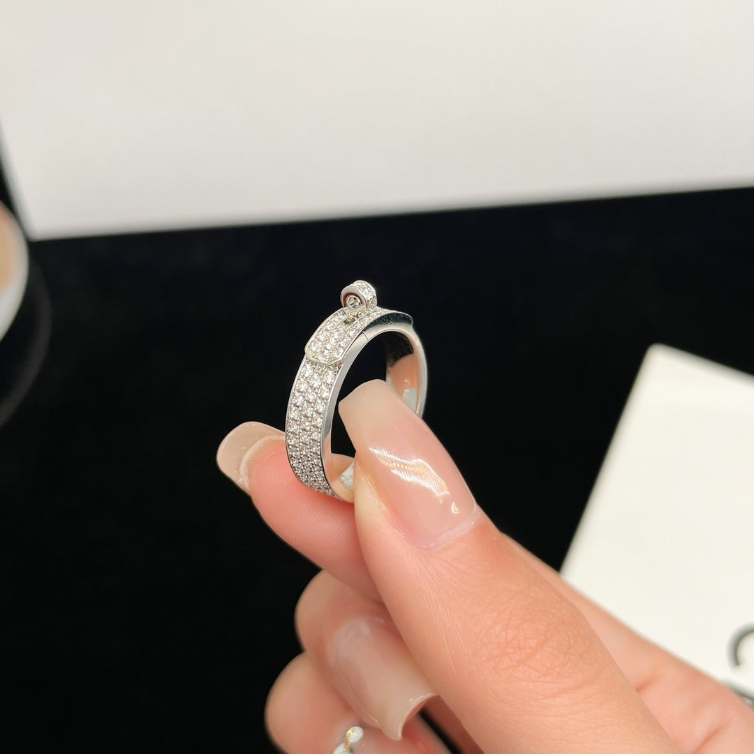 [Lumi Jewellery]KELLY SILVER DIAMOND RING