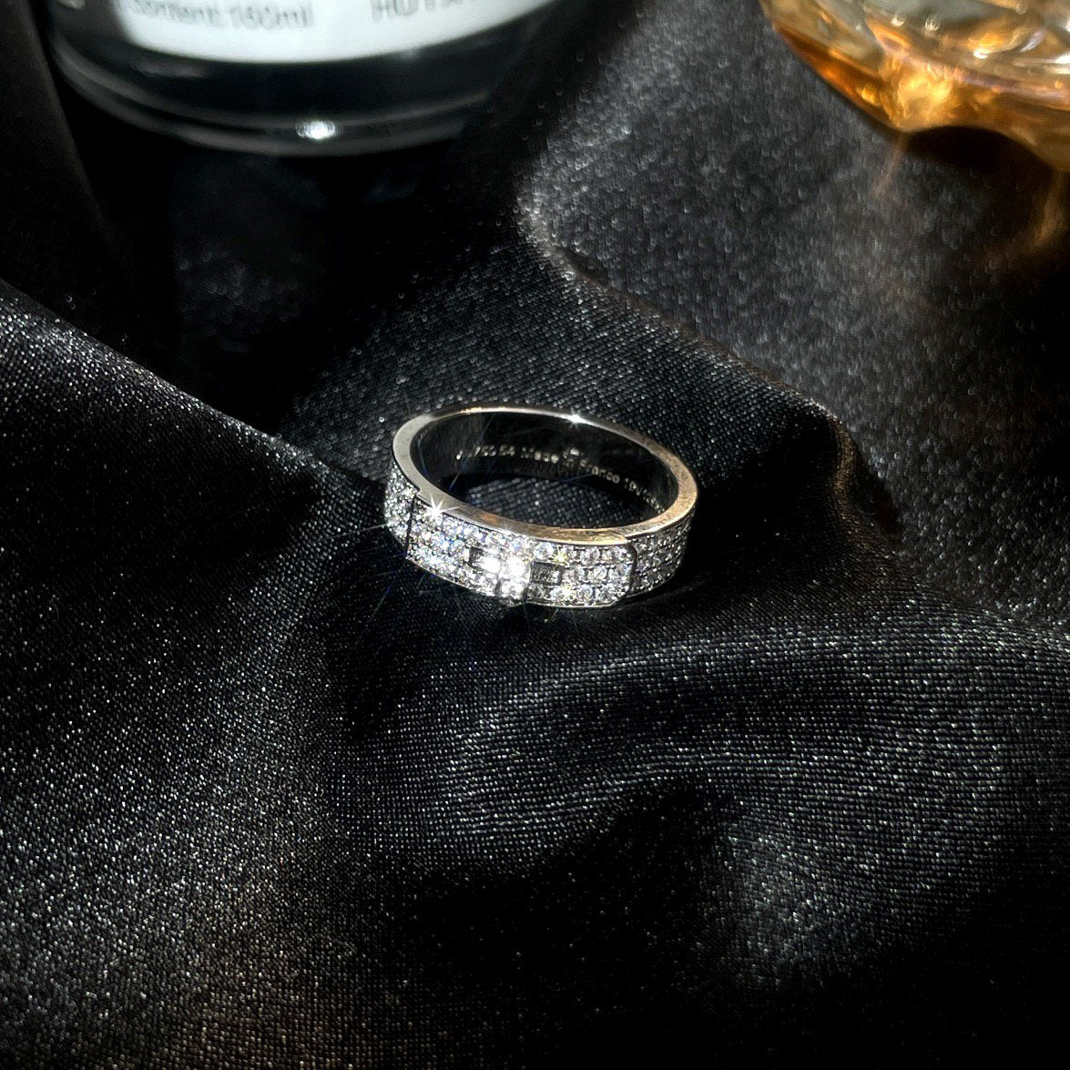 [Lumi Jewellery]KELLY SILVER DIAMOND RING