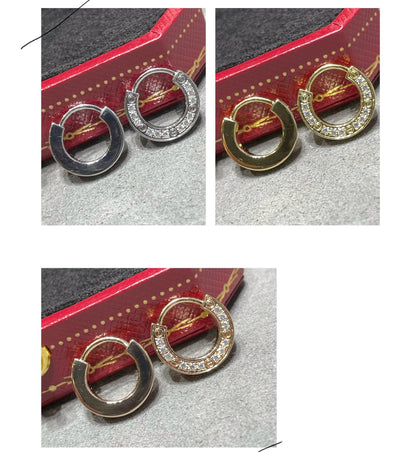 [Lumi Jewellery]LOVE DIAMOND EARRINGS