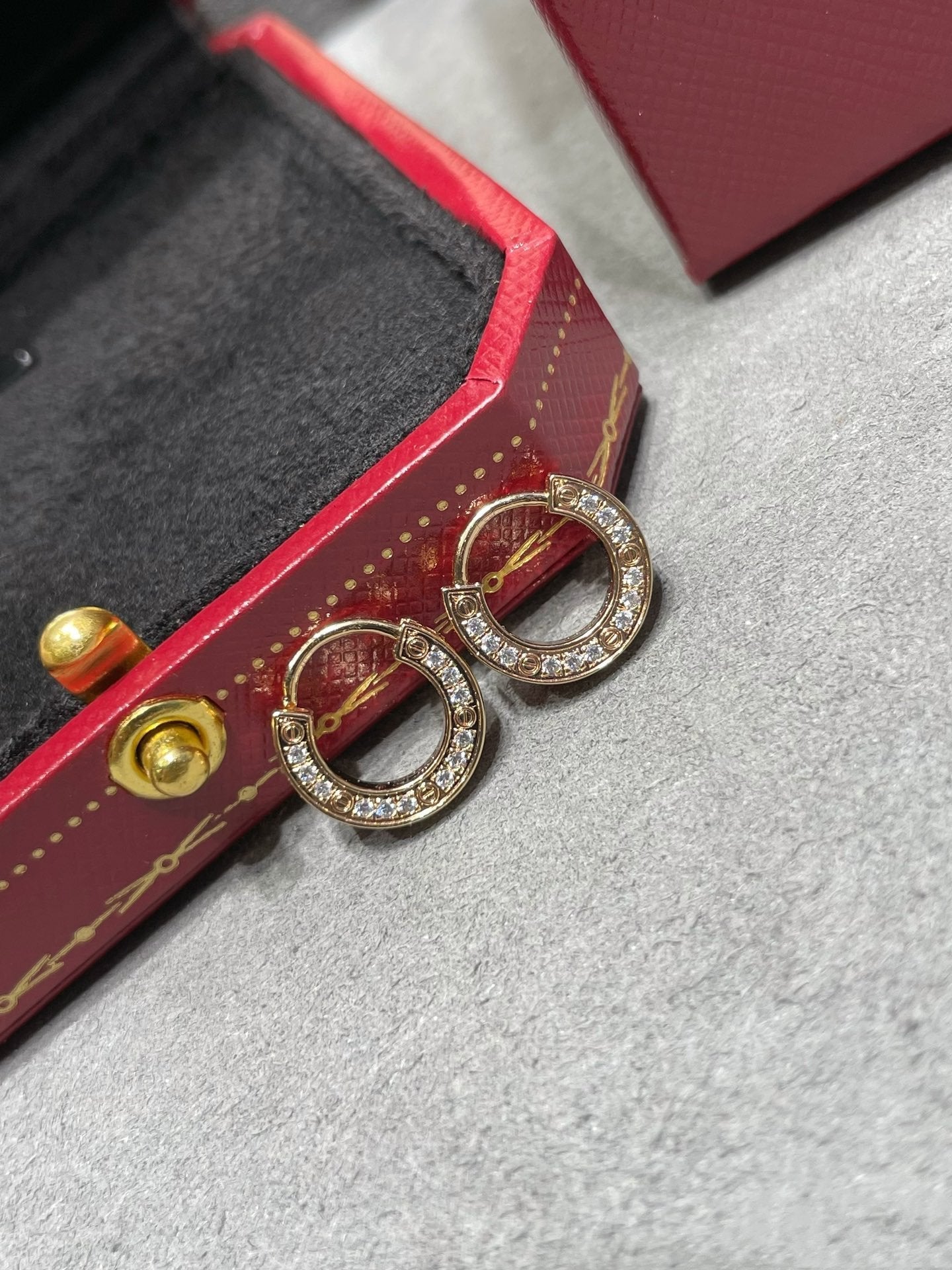 [Lumi Jewellery]LOVE DIAMOND EARRINGS