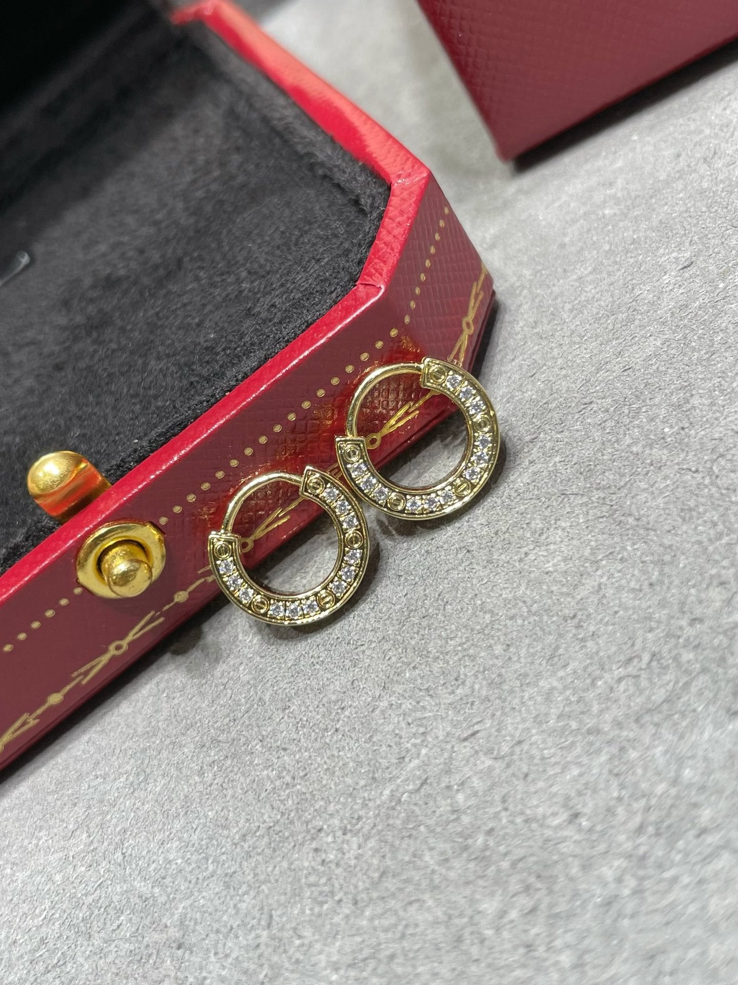 [Lumi Jewellery]LOVE DIAMOND EARRINGS