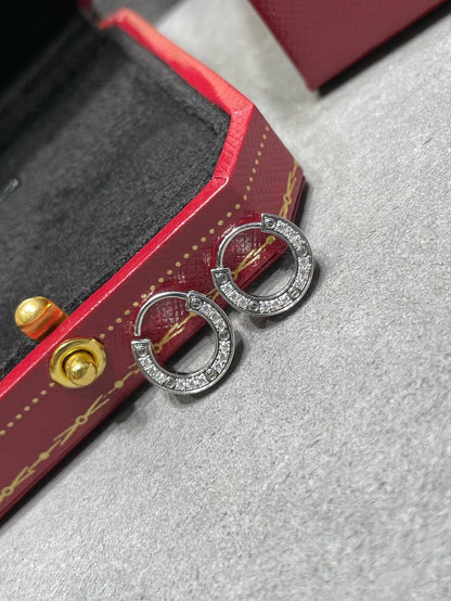 [Lumi Jewellery]LOVE DIAMOND EARRINGS