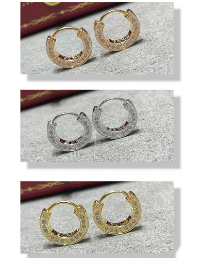 [Lumi Jewellery]LOVE DIAMOND EARRINGS