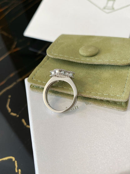 [Lumi Jewellery]CLOVER SILVER RING