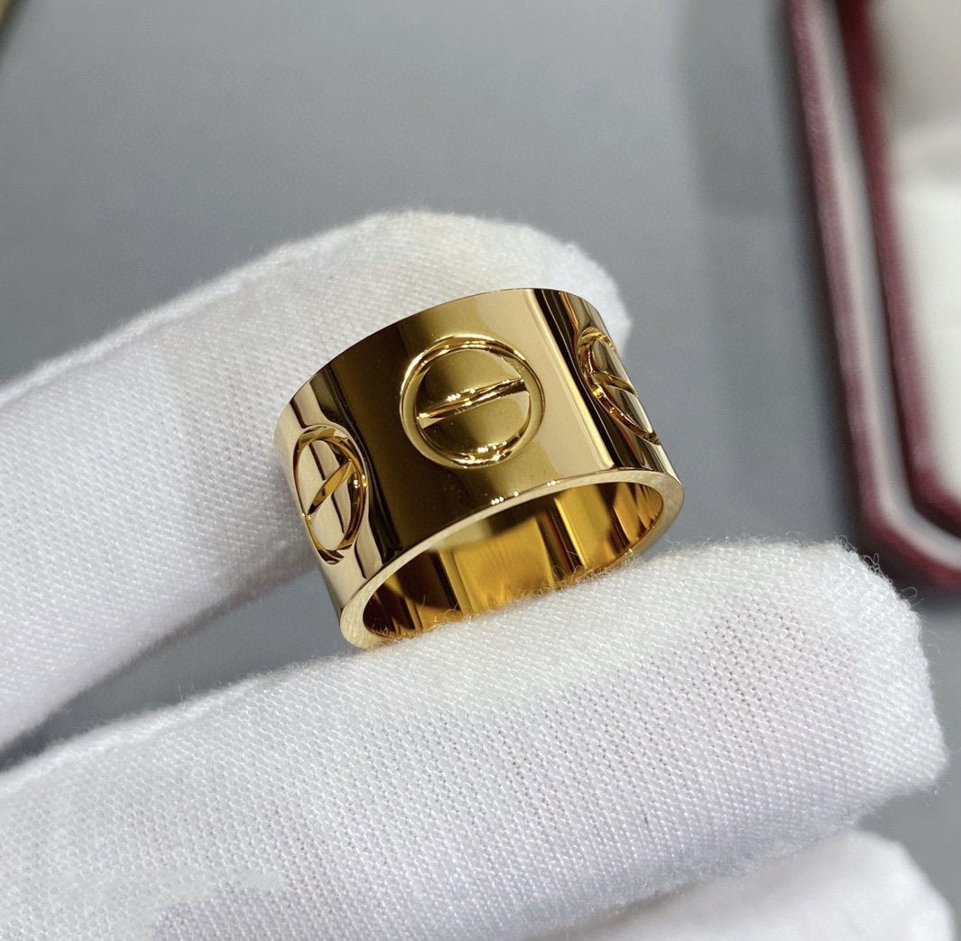 [Lumi Jewellery]LOVE 11MM LARGE RING