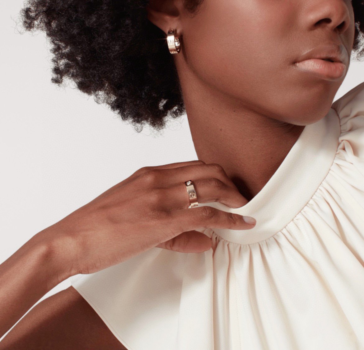 [Lumi Jewellery]LOVE 5.5MM EARRINGS