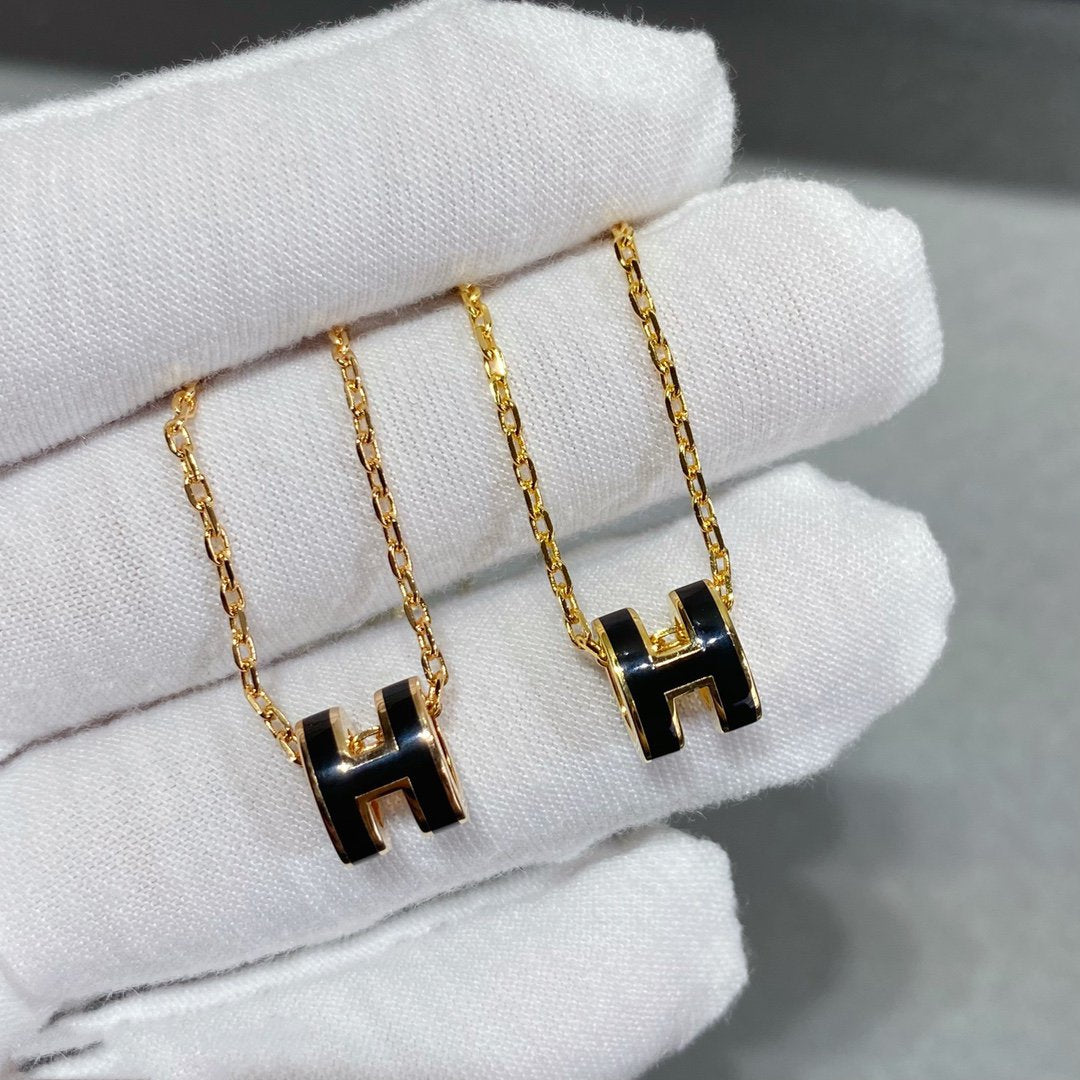 [Lumi Jewellery]MINI POP H NECKLACE
