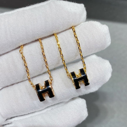 [Lumi Jewellery]MINI POP H NECKLACE