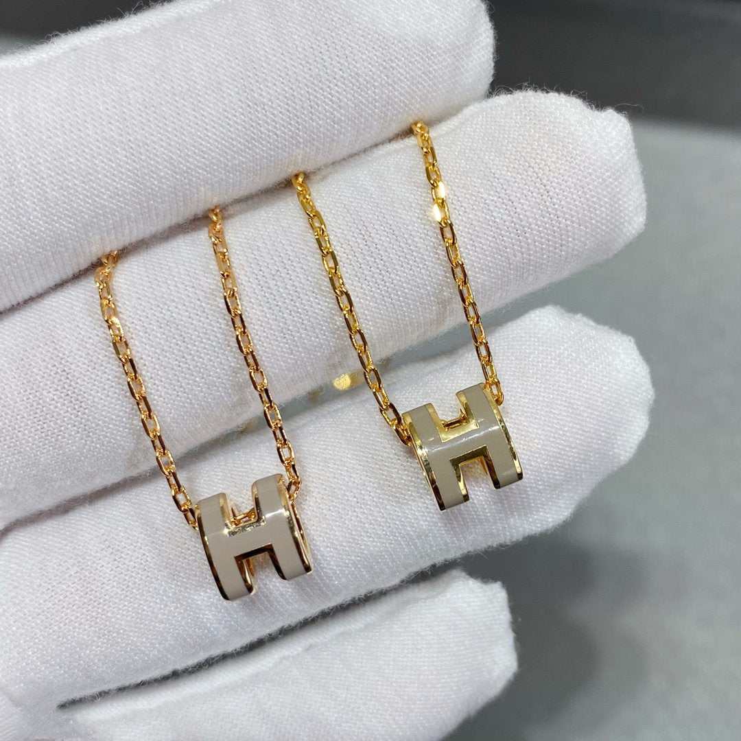 [Lumi Jewellery]MINI POP H NECKLACE