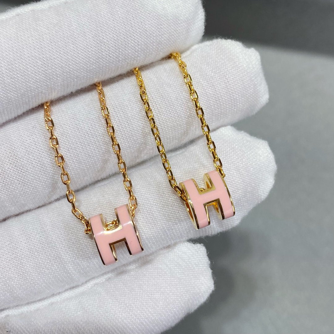 [Lumi Jewellery]MINI POP H NECKLACE
