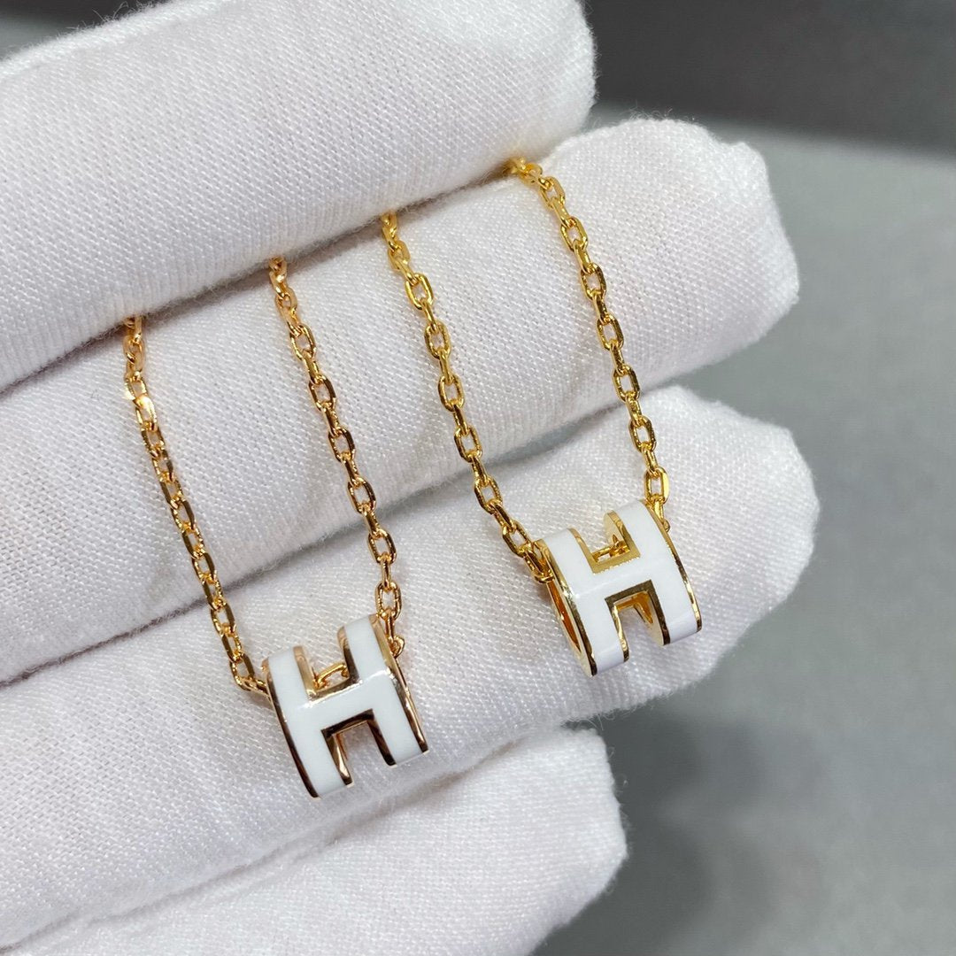 [Lumi Jewellery]MINI POP H NECKLACE