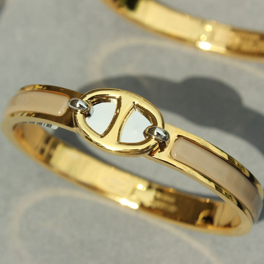 [Lumi Jewellery]CLIC CHAINE GOLD BRACELET