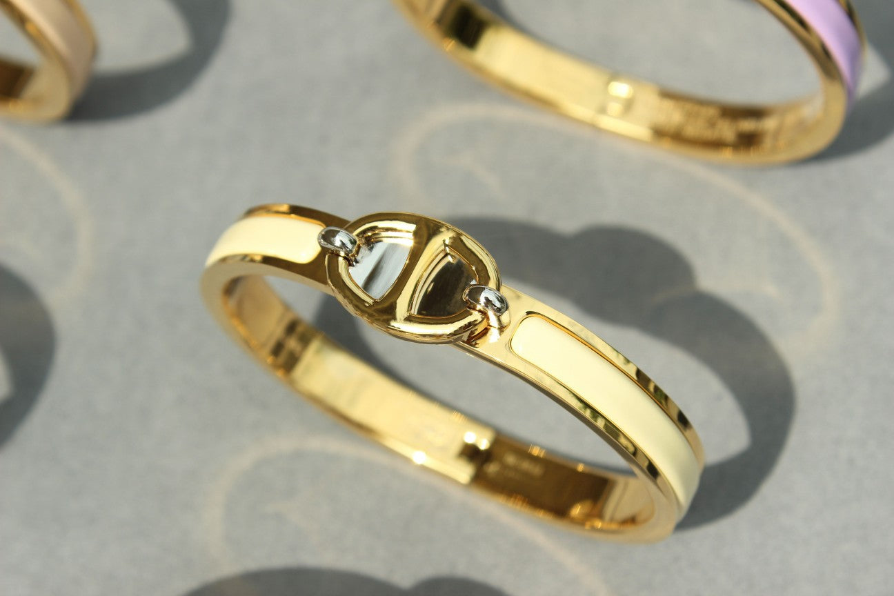 [Lumi Jewellery]CLIC CHAINE GOLD BRACELET