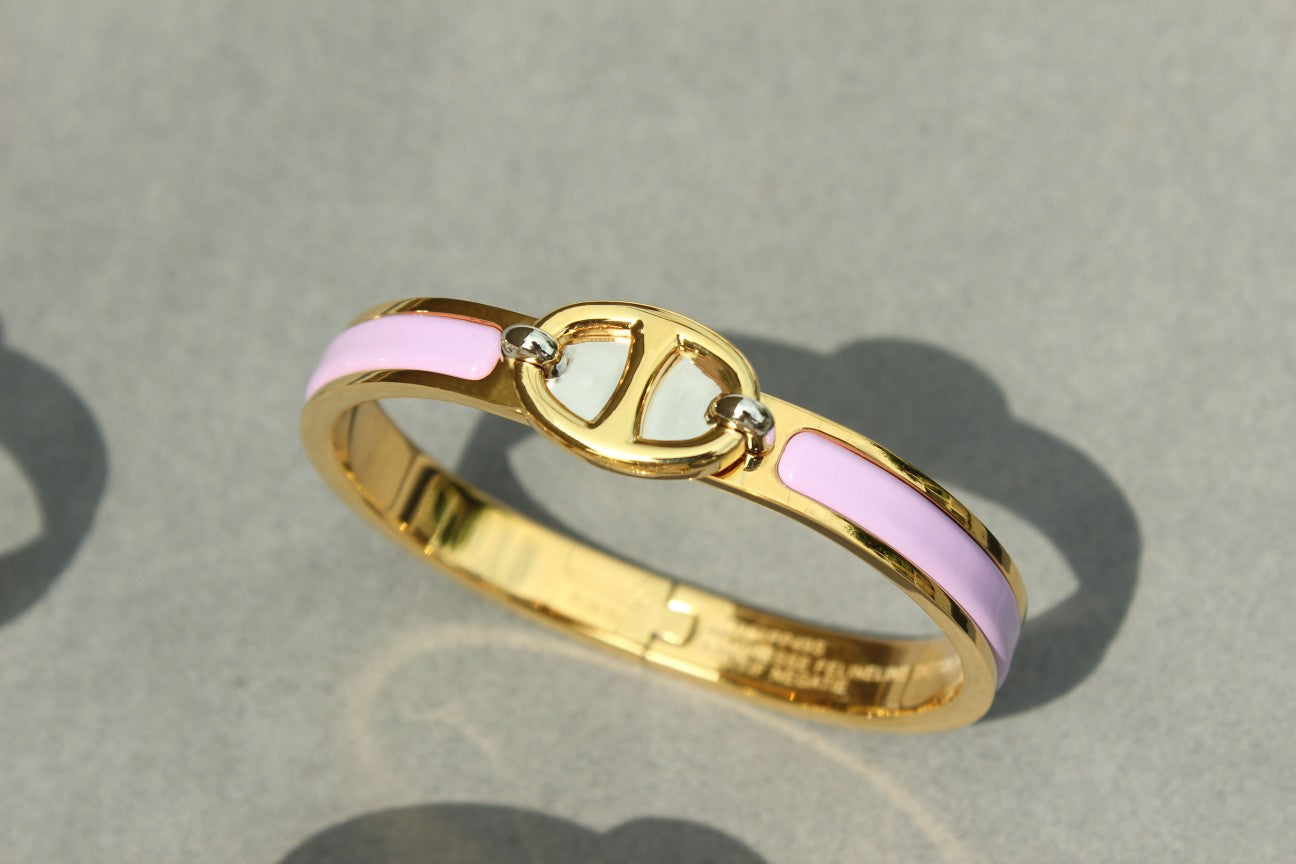[Lumi Jewellery]CLIC CHAINE GOLD BRACELET