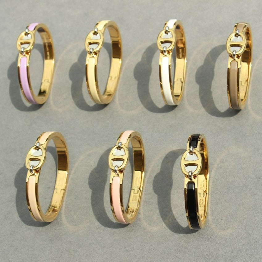 [Lumi Jewellery]CLIC CHAINE GOLD BRACELET