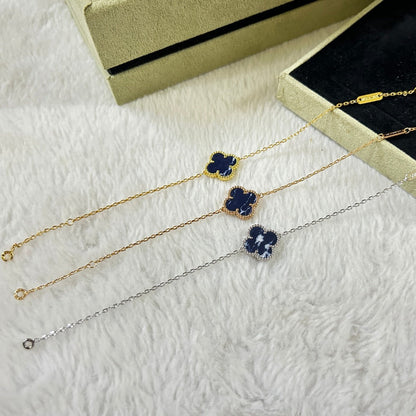[Lumi Jewellery]CLOVER 1 MOTIF PIETERSITE BRACELET