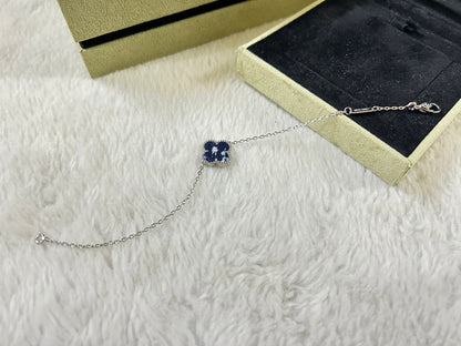 [Lumi Jewellery]CLOVER 1 MOTIF PIETERSITE BRACELET