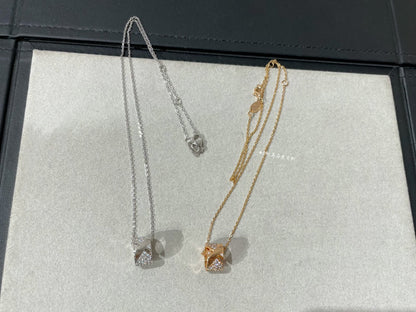 [Lumi Jewellery]LIENS EVIDENCE DIAMOND PAVED NECKLACE
