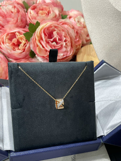 [Lumi Jewellery]LIENS EVIDENCE DIAMOND NECKLACE