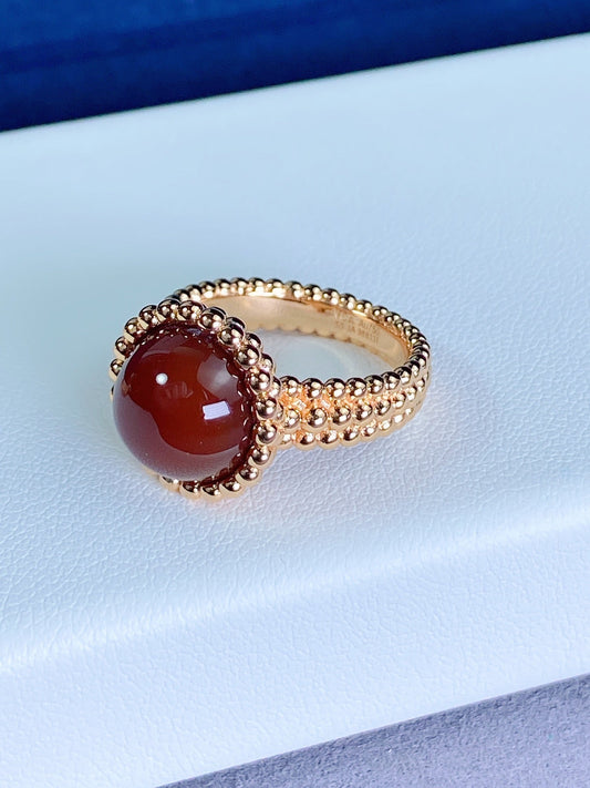 [Lumi Jewellery]PERLEE COULEURS ROSE GOLD RING