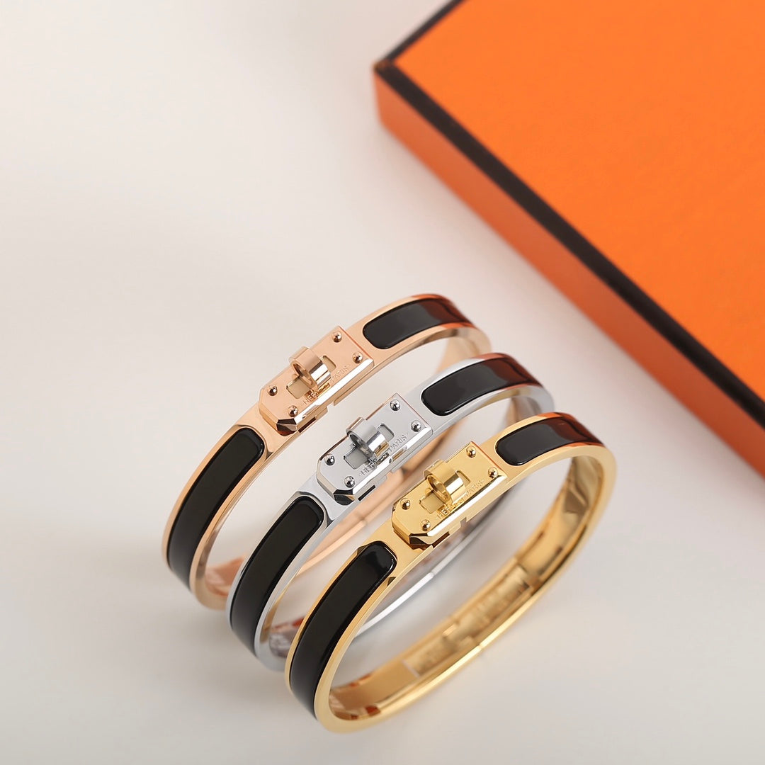 [Lumi Jewellery]HM KELLY BLACK BRACELET