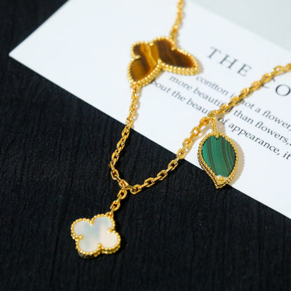 [Lumi Jewellery]LUCKY SPRING 5 MOTIF GOLD BRACELET