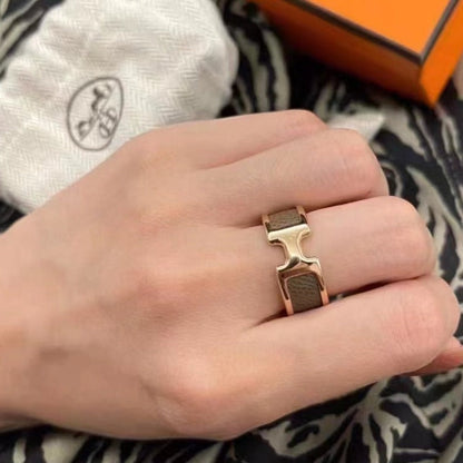 [Lumi Jewellery]OLYMPE PINK GOLD RING