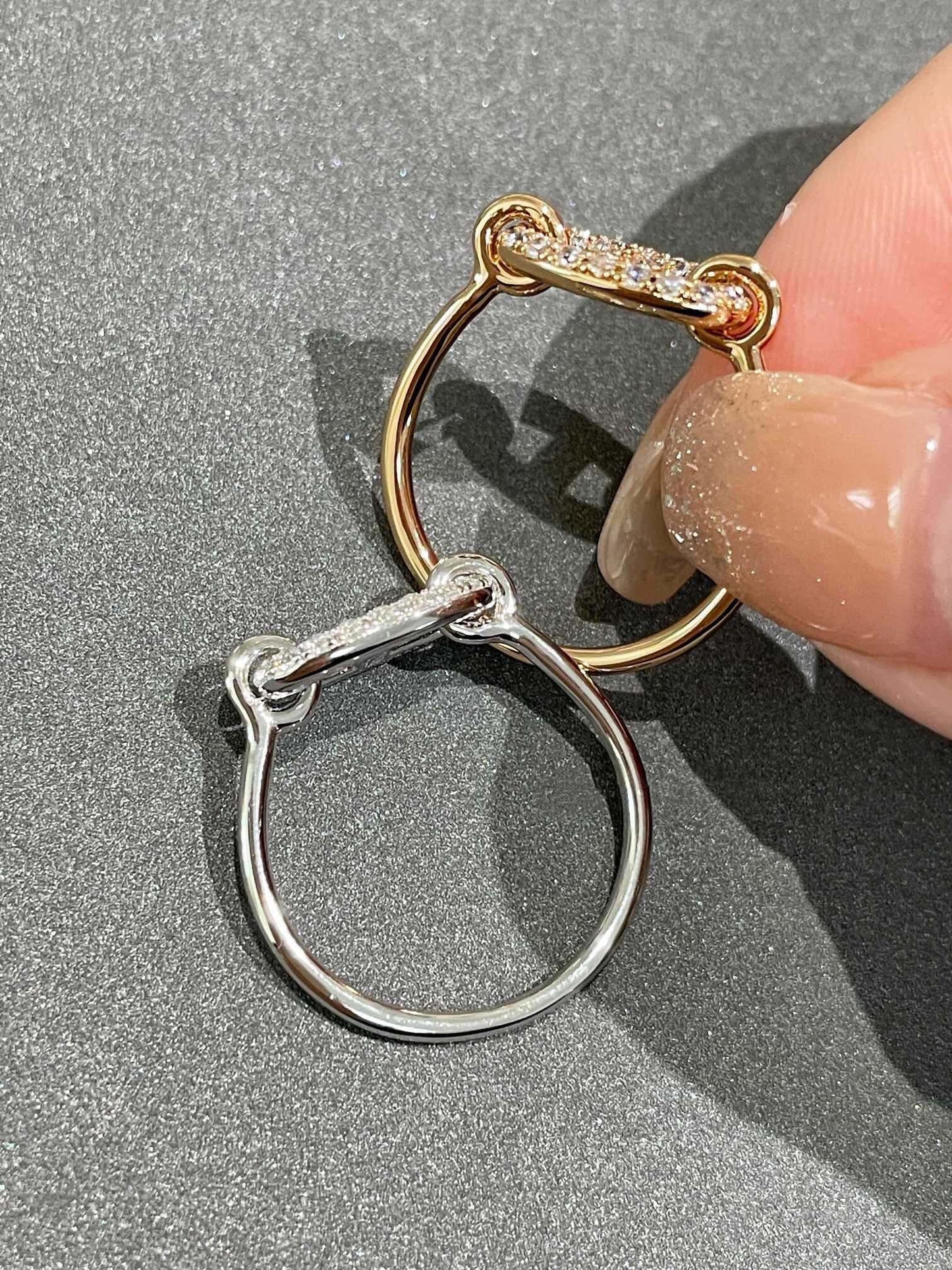 [Lumi Jewellery]RONDE SMALL DIAMOND RING