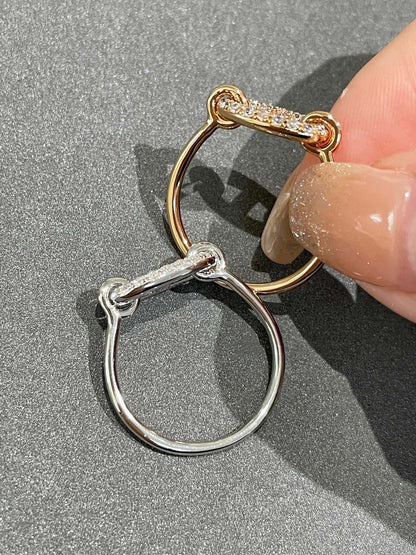 [Lumi Jewellery]RONDE SMALL DIAMOND RING