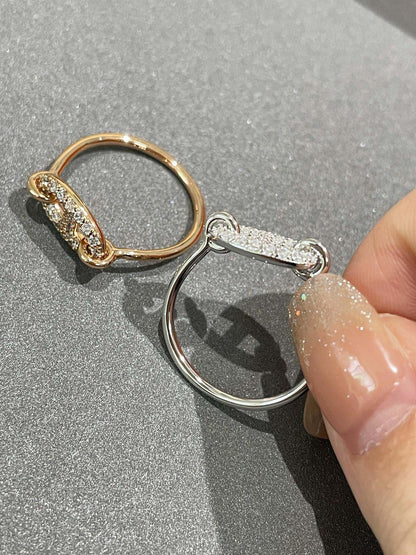 [Lumi Jewellery]RONDE SMALL DIAMOND RING