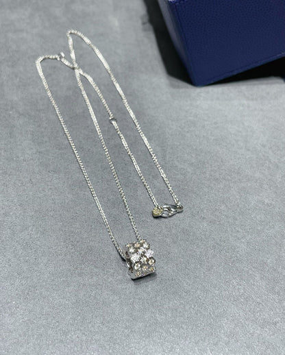 [Lumi Jewellery]BEE LOVE DIAMOND PAVED 3 ROW NECKLACE