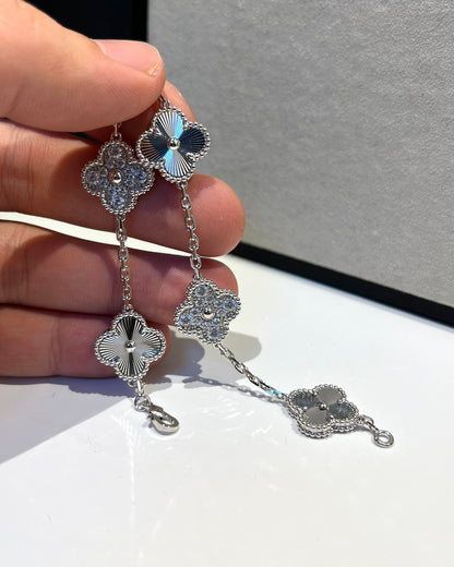 [Lumi Jewellery] CLOVER 5 MOTIF LASER BRACELET COLLECTION