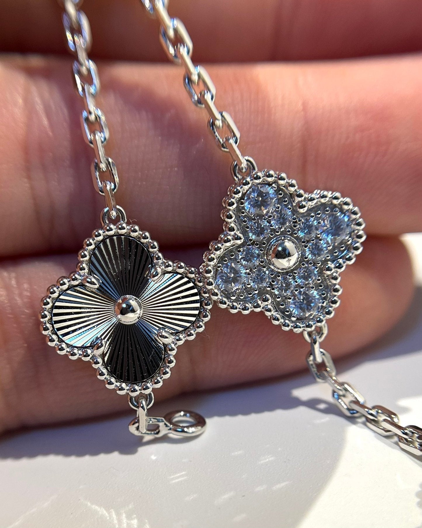 [Lumi Jewellery] CLOVER 5 MOTIF LASER BRACELET COLLECTION