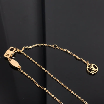 [Lumi Jewellery]COLOR BLOSSOM PINK MOP SUN GOLD NECKLACE